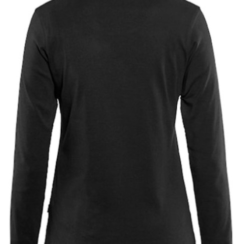 Blåkläder Naisten Pitkähihainen T-paita Musta