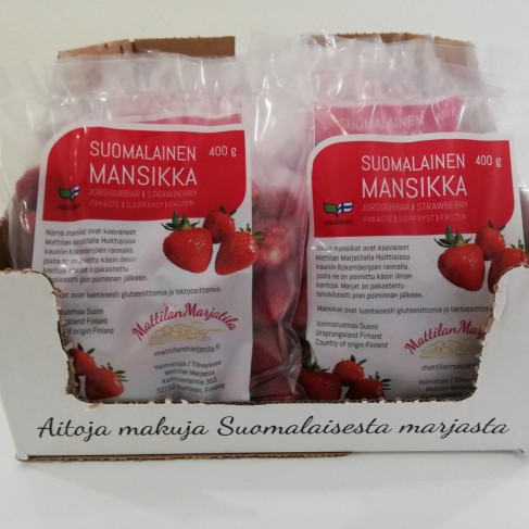 Lahjakortti pakaste- tai tuoremarjoille